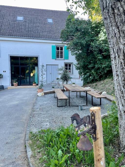 Zauberhafte Ferienscheune Im Hofgut Alte Oelmuehle Енген Екстериор снимка
